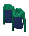 yz RVA fB[X p[J[EXEFbg t[fB[ AE^[ Women's Green, Navy Notre Dame Fighting Irish Aidan Half-Zip Hoodie Green, Navy