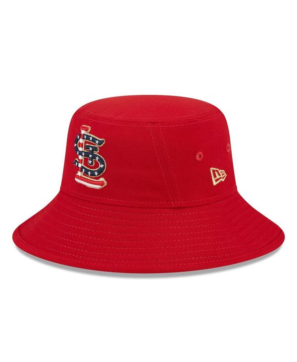 【送料無料】 ニューエラ メンズ 帽子 アクセサリー Men's Red St. Louis Cardinals 2023 Fourth of July Bucket Hat Red