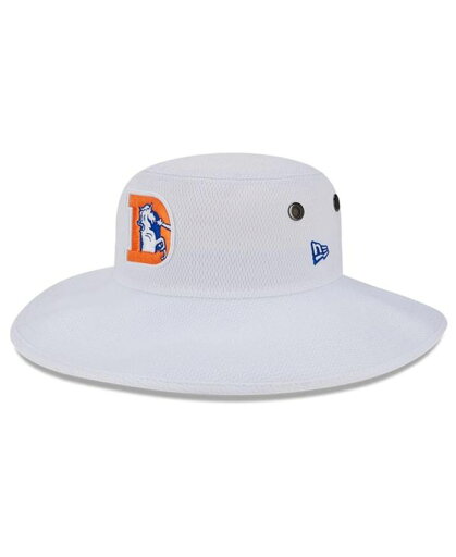 【送料無料】 ニューエラ メンズ 帽子 アクセサリー Men's White Denver Broncos 2023 NFL Training Camp Throwback Panama Bucket Hat White 【送料無料】 ニューエラ メンズ 帽子 アクセサリー Men's White Denver Broncos 2023 NFL Training Camp Throwback Panama Bucket Hat White