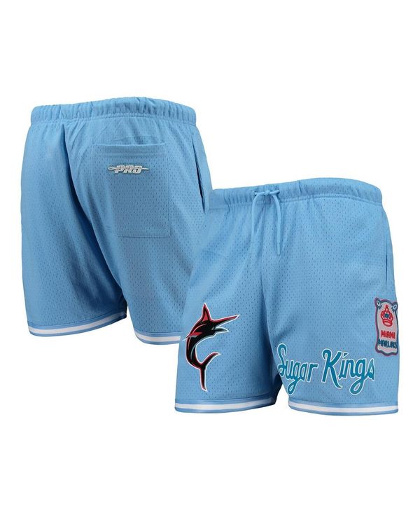【送料無料】 プロスタンダード メンズ ハーフパンツ・ショーツ ボトムス Men's Light Blue Miami Marlins City Edition Mesh Shorts Light Blue