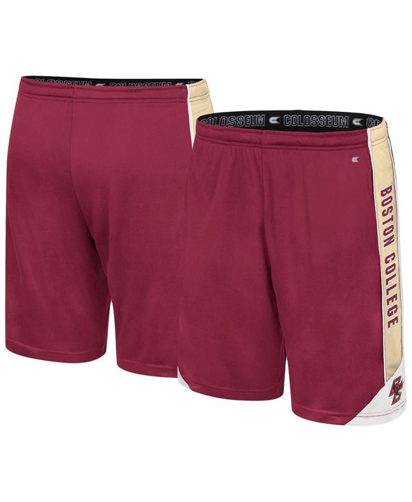 【送料無料】 コロシアム メンズ ハーフパンツ・ショーツ ボトムス Men's Maroon Boston College Eagles Haller Shorts Maroon