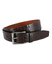 【送料無料】 トラファルガー メンズ ベルト アクセサリー Men's Matisse 35mm Mock Croc Leather Belt Brown