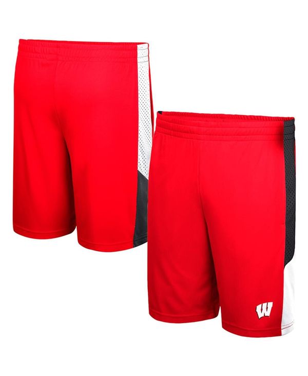  コロシアム メンズ ハーフパンツ・ショーツ ボトムス Men's Red Wisconsin Badgers Very Thorough Shorts Red