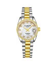 yz XgD[O fB[X rv ANZT[ Women's Gold - Silver Tone Stainless Steel Bracelet Watch 31mm Gold