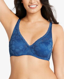 【送料無料】 バリ レディース ブラジャー アンダーウェア Passion for Comfort&reg; Smooth Lace Underwire Bra DF6590 Regal Navy