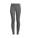 【送料無料】 ランズエンド レディース レギンス ボトムス Women's Starfish Mid Rise Knit Leggings Charcoal h...