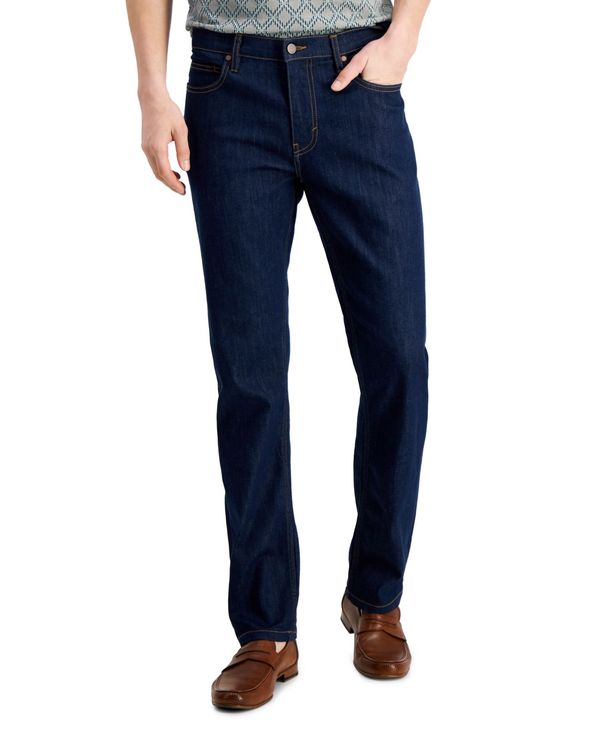  アルファニ メンズ デニムパンツ ジーンズ ボトムス Men's David-Rinse Straight Fit Stretch Jeans, Created for Macy's David Rinse