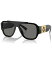 ̵ 륵  󥰥饹 ꡼ Men's Polarized Sunglasses VE4436U 57 Black