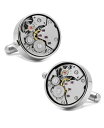 yz JtNX Y JtX{^ ANZT[ Watch Movement Cuff Links Silver