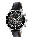 yz |Tu[ Y rv ANZT[ Men's Brandon Genuine Leather Band Watch 1012ABRL Black