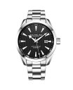 yz XgD[O Y rv ANZT[ Men's Silver Tone Stainless Steel Bracelet Watch 42mm Silver