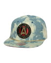 ミッチェル＆ネス 【送料無料】 ミッチェル&ネス メンズ 帽子 アクセサリー Men's Blue Atlanta United FC Acid Wash Snapback Hat Blue