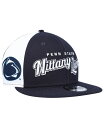 【送料無料】 ニューエラ メンズ 帽子 アクセサリー Men's Navy Penn State Nittany Lions Outright 9FIFTY Snapback Hat Navy(4)