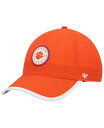 【送料無料】 47ブランド メンズ 帽子 アクセサリー Men's Orange Clemson Tigers Microburst Clean Up Adjustable Hat Orange