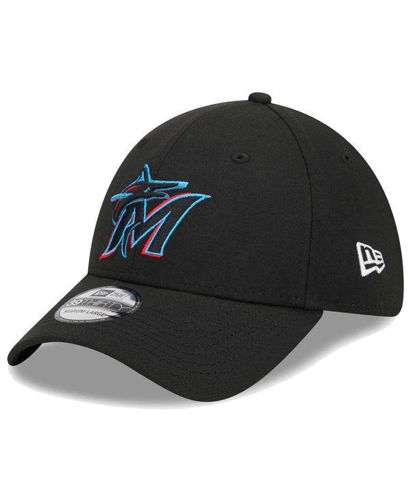 ReVida ŷԾŹ㤨֥˥塼  ꡼ ˹  New Era Men's Black Miami Marlins Logo 39THIRTY Flex Hat Black ֥åפβǤʤ11,980ߤˤʤޤ
