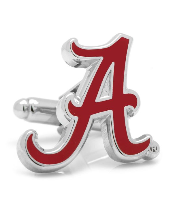 【送料無料】 カフリンクス メンズ カフスボタン アクセサリー University of Alabama Crimson Tide Cufflinks Red