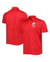 【送料無料】 アンダーアーマー メンズ ポロシャツ トップス Men's Red Utah Utes Static Performance Polo Shirt Red