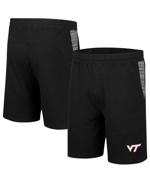 【送料無料】 コロシアム メンズ ハーフパンツ・ショーツ ボトムス Men's Black Virginia Tech Hokies Wild Party Tri-Blend Shorts Bl..