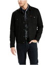 【送料無料】 リーバイス メンズ ジャケット・ブルゾン アウター Men's Regular Fit Stretch Denim Trucker Jacket Last Night Stretch(4)