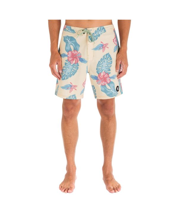 【送料無料】 ハーレー メンズ ハーフパンツ・ショーツ 水着 Men's Phantom Naturals Tailgate 18" Boardshorts Eggshell