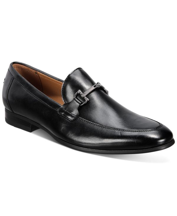 アルファニ メンズ シューズ スリッポン・ローファー ローファー Alfani Men's Otis Bit Loafers Black ブラック