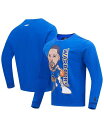【送料無料】 プロスタンダード メンズ パーカー・スウェット アウター Men's Stephen Curry Royal Golden State Warriors Avatar Pullover Sweatshirt Royal