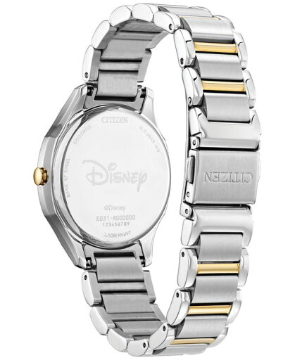 【送料無料】 シチズン メンズ 腕時計 アクセサリー Falling Mickey & Minnie Two-Tone Stainless Steel Bracelet Watch 35mm Two-tone