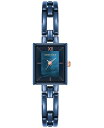 yz ANC fB[X rv ANZT[ Women's Ceramic Open Link Bracelet Watch 19x31mm Navy Blue