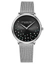 yz XgD[O fB[X rv ANZT[ Women's Silver Tone Mesh Stainless Steel Bracelet Watch 38mm Silver