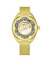 yz XgD[O fB[X rv ANZT[ Women's Gold Tone Mesh Stainless Steel Bracelet Watch 38mm Gold