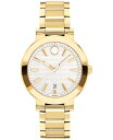 モバド 【送料無料】 モバド レディース 腕時計 アクセサリー Women's Vizio Swiss Quartz Light Yellow Physical Vapor Deposition Bracelet Watch 32mm Gold