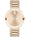 yz oh fB[X rv ANZT[ Women's Bold Horizon Swiss Quartz Ionic Plated Carnation Gold-Tone Steel Watch 34mm Gold-Tone