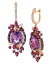 ̵   ǥ ԥ ꡼ Crazy Collection® Multi-Stone Drop Earrings in 14k Strawberry Rose Gold (13-1/2 ct. t.w.) No Color