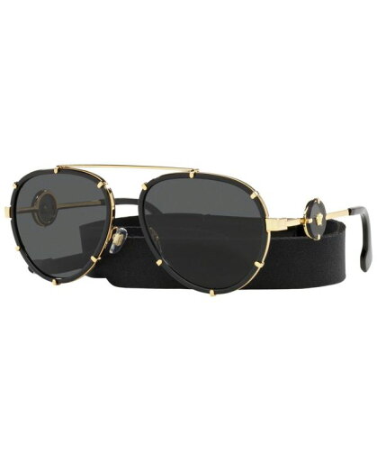【送料無料】 ヴェルサーチ レディース サングラス・アイウェア アクセサリー Women's Sunglasses, VE2232 61 Black 【送料無料】 ヴェルサーチ レディース サングラス・アイウェア アクセサリー Women's Sunglasses, VE2232 61 Black