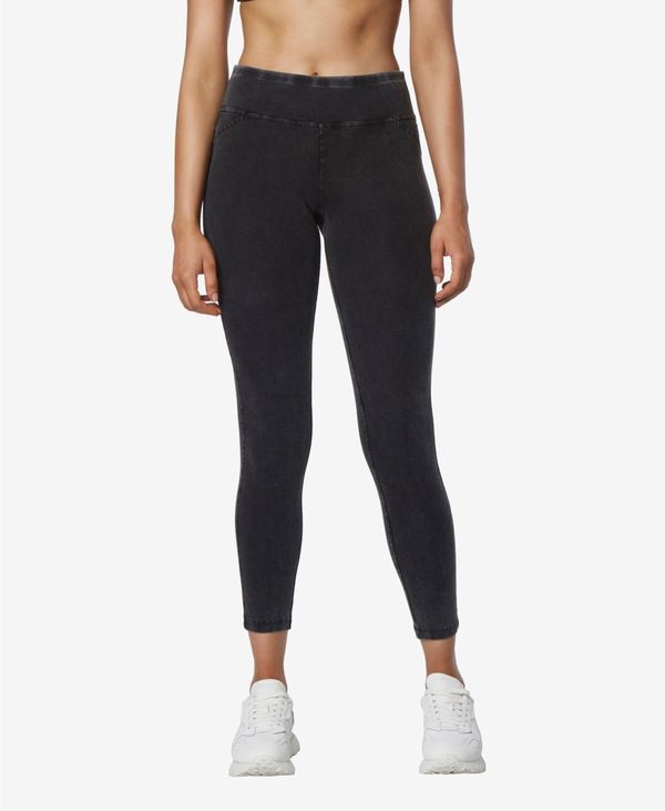 【送料無料】 マークニューヨーク レディース レギンス ボトムス Women's Full Length Pull On Legging Pants Black