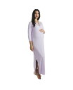 【送料無料】 エヴァリーグレー レディース ワンピース トップス Women's Juliana Maternity/Nursing Dress Lavender