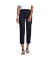 【送料無料】 ランズエンド レディース カジュアルパンツ ボトムス Women's Active Crop Yoga Pants Black(4)