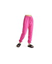 【送料無料】 エレクトリックヨガ レディース カジュアルパンツ ボトムス WOMEN 039 S FRENCH TERRY JOGGERS Pink yarrow