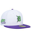 【送料無料】 ニューエラ メンズ 帽子 アクセサリー Men's White Detroit Tigers 1984 World Series Side Patch 59FIFTY Fitted Hat White(4)