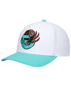 ミッチェル＆ネス 【送料無料】 ミッチェル&ネス メンズ 帽子 アクセサリー Men's White, Turquoise Vancouver Grizzlies Hardwood Classics Core 2-Tone 2.0 Pro Snapback Hat White, Turquoise