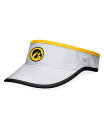 【送料無料】 トップオブザワールド メンズ 帽子 アクセサリー Men's White Iowa Hawkeyes Daybreak Adjustable Visor White(4)
