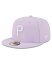 ̵ ˥塼  ˹ ꡼ Men's Lavender Pittsburgh Pirates 2023 Spring Color Basic 59FIFTY Fitted Hat Lavender