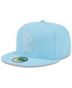 yz j[G Y Xq ANZT[ Men's Powder Blue Boston Celtics Spring Color Pack 59FIFTY Fitted Hat Powder Blue