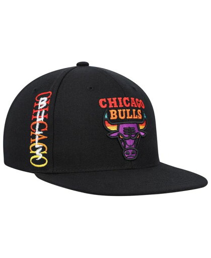 【送料無料】 ミッチェル&ネス メンズ 帽子 アクセサリー Men's Black Chicago Bulls Soul High-Grade Fade Undervisor Snapback Hat Black 【送料無料】 ミッチェル&ネス メンズ 帽子 アクセサリー Men's Black Chicago Bulls Soul High-Grade Fade Undervisor Snapback Hat Black