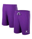 【送料無料】 コロシアム メンズ ハーフパンツ・ショーツ ボトムス Men's Purple Kansas State Wildcats Thunder Slu...