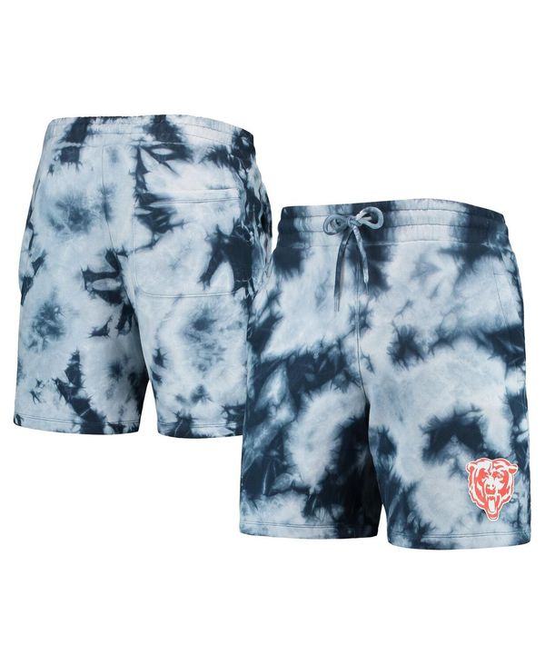 【送料無料】 ニューエラ メンズ ハーフパンツ・ショーツ ボトムス Men's Navy Chicago Bears Tie-Dye Shorts Navy