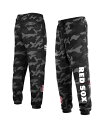 yz j[G Y JWApc {gX Men's Black Boston Red Sox Camo Jogger Pants Black