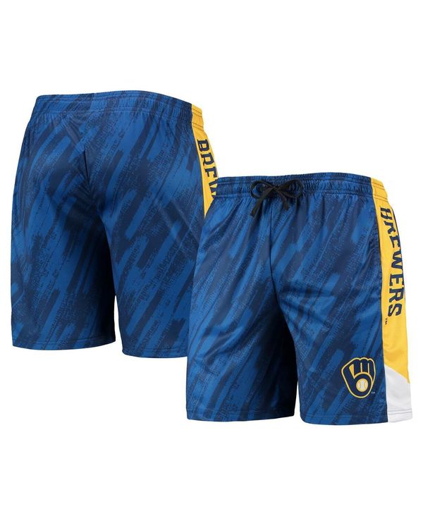  フォコ メンズ ハーフパンツ・ショーツ ボトムス Men's Navy Milwaukee Brewers Static Shorts Navy