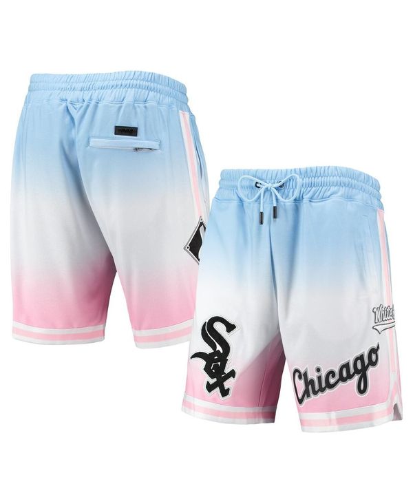 【送料無料】 プロスタンダード メンズ ハーフパンツ・ショーツ ボトムス Men's Blue, Pink Chicago White Sox Team Logo Pro Ombre Shorts Blue, Pink