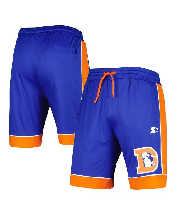 【送料無料】 スターター メンズ ハーフパンツ・ショーツ ボトムス Men's Royal Denver Broncos Throwback Fan Favorite Shorts Royal